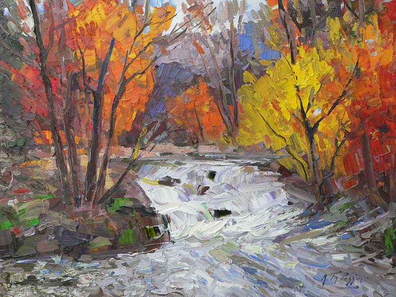 _ARCH_ Falls near Joliette by Armand Tatossian (A.R.C.A / R.C.A) - Galerie Lamoureux Ritzenhoff