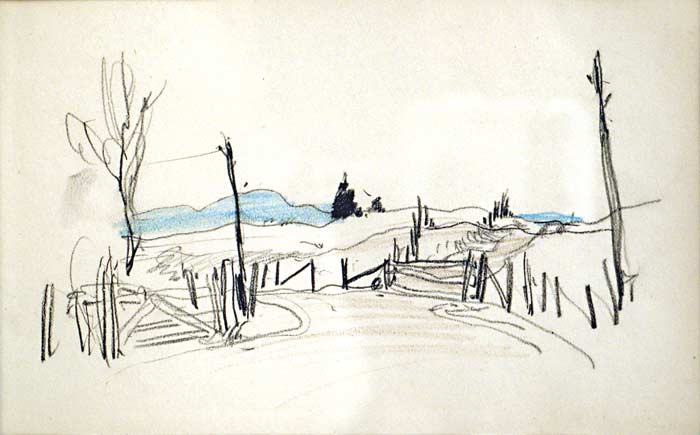 _ARCH_ Winter Scene by Frederick Coburn - Galerie Lamoureux Ritzenhoff