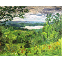 Landscape at Memphrémagog Lake By William Goodridge Roberts,  (A.R.C.A./R.C.A.)