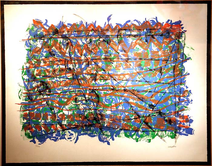 _ARCH_ Chope by Jean Paul Riopelle, R.C.A. - Galerie Lamoureux Ritzenhoff