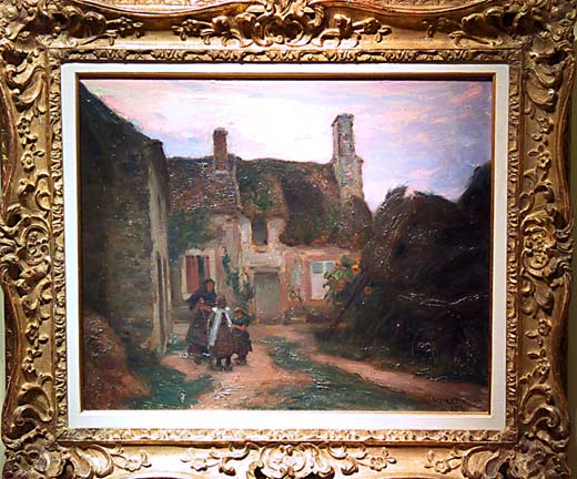 _ARCH_  Village de Bretagne  par Marc-Aurele de Foy Suzor-Cote - Galerie Lamoureux Ritzenhoff