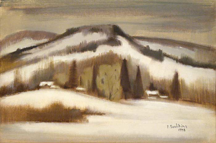 _ARCH_ L'Hiver dans les Laurentides par Paul Soulikias - Galerie Lamoureux Ritzenhoff