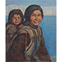 Eskimo Mother and Child by Adam Sherriff Scott