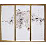 Sans titre (Periode blanche; Beige sur blanc) - 1964 - Petit triptyque By .